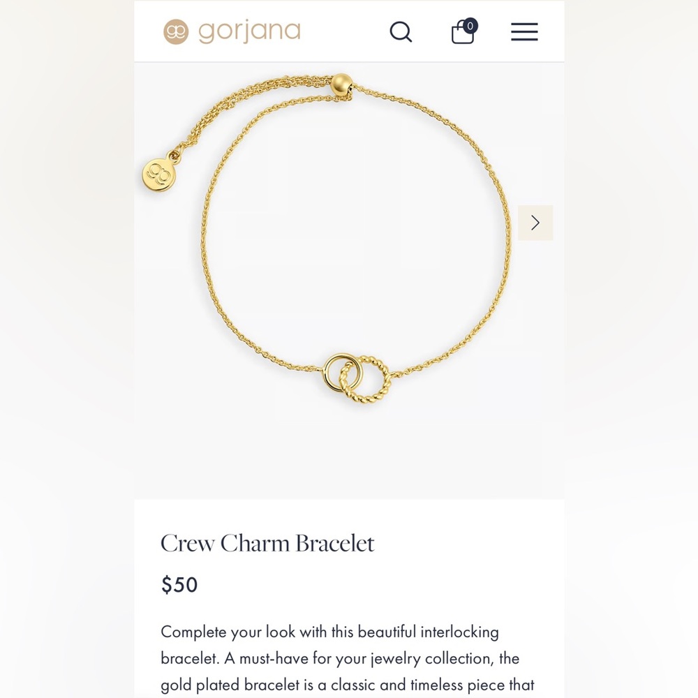 Gorjana bracelet